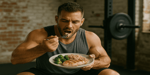 重訓（阻力訓練）是一切增肌的根本，然而，若飲食策略不當，可能只「養脂不養肌」。本節將解析重訓下的飲食核心原則，協助你在訓練與飲食之間建立正確連動。