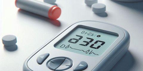 糖尿病（DM，簡稱diabetes）是一種醣類的代謝性疾病，可分為第1型糖尿病（先天型）、第2型糖尿病（胰島素阻抗，後天型）、妊娠型糖尿病..等，糖尿病除了血糖較高外，主要是會併發視網膜病變、心臟病、神經病變或腎臟病..等。