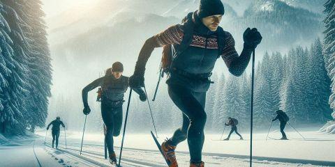 越野滑雪是最古老的滑雪形式之一，起源於北歐，尤其是挪威、瑞典和芬蘭等國。最早，這項運動是人們在雪地中移動的主要方式，並且在寒冷的冬季用來狩獵和旅行。越野滑雪從日常生活中演變成為一項體育競技，於1924年成為首屆冬季奧運會的正式比賽項目，隨後一直是奧運會的核心項目之一。由於越野滑雪路程長並需要大量體力，因此越野滑雪又有「雪上馬拉松」的稱號，越野滑雪運動員的心肺能力甚至會優於馬拉松運動員。