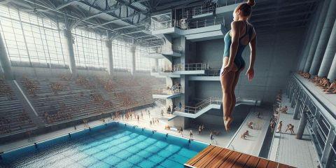 跳水的歷史久遠。人類掌握了游泳技能後，就開始有了簡單的跳水活動。現代跳水運動始於20世紀，當1900年瑞典運動員在第2屆奧運會上表演了跳水，1904年在聖路易斯奧運會上，跳水首次列入奧運會項目。