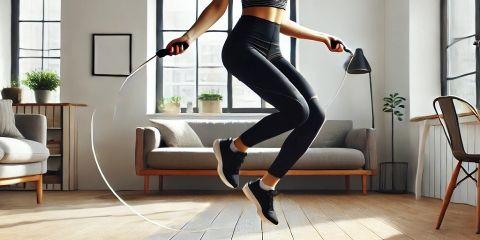 跳繩的歷史可以追溯到古代，最早起源於中國。玩法是一個或多個人同時跳一條繩，讓繩子在他們的腳下和頭頂繞過。最初的跳繩活動多用於娛樂和遊戲，而現代跳繩則更多被用於鍛煉和競技。國內的許多國小學生幾乎都被要求要練跳繩。