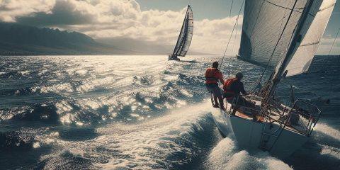 帆船比賽（Sailing Racing）起源於17世紀的荷蘭，隨後在英國和其他歐洲國家逐漸流行。最早的帆船比賽通常是貴族之間的娛樂活動，隨著帆船設計和航海技術的發展，帆船比賽逐漸成為一項受歡迎的運動項目，並於20世紀初進入奧運會。