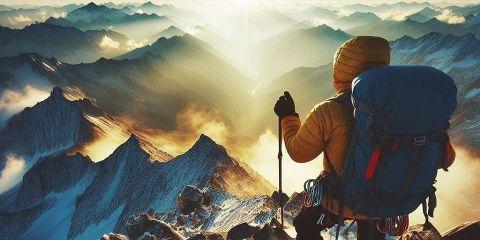 高山攀登的歷史可以追溯到18世紀末，最早由歐洲探險者開創。隨著技術的進步，19世紀後，高山攀登逐漸成為一項挑戰自我和自然的極限運動。著名的珠穆朗瑪峰首次登頂於1953年，進一步推動了這项運動的普及。近年來隨著商業登山的發展，讓全球許多人著迷於征服世界七大洲的最高峰。