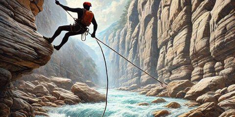 溯溪是登山方式的一種，可以解釋為從水路登山之意，最初發源於日本，之後傳播至台灣。朔溪途中必需克服各種地形，如深潭、瀑布、各種落差、高繞等等，溯到溪流源頭（山上）之後，還需要自行開路、找路切到稜線或山頭，再循傳統路線下山，因此需要比傳統登山健行需要體能及技術，新手建議找專業響導從低難度路線開始體驗。