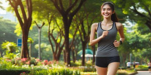 跑步是人類在陸上快速移動的方式，慢跑源於古代獵人為了追捕獵物而發展出的奔跑技巧，後來逐漸成為健身和競技運動。