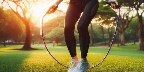 跳繩的歷史可以追溯到數千年前，中國古代就有「跳繩」這項活動。現代跳繩運動在20世紀初期廣泛流行於歐美，並成為健身和體育訓練的重要項目，在台灣被列為小學的體育課程內容之一，全世界很多地方也會舉行各種表演及比賽，也有世界紀錄，現在的世界紀錄是在30秒內成功完成226次跳躍。