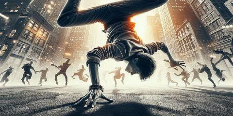 霹靂舞發源於1970年代的美國紐約市，起初是由非裔美國人和拉丁裔美國人在街頭進行的舞蹈形式，從起初的非主流傳播發展到世界範圍的廣泛傳播，進而成為現代舞蹈文化的一部分。，後來發展成為全球流行的文化現象。