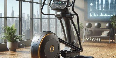 橢圓機最早誕生於1990年代，它的設計靈感來自跑步和滑雪運動，目的是提供低衝擊的有氧訓練選擇，特別適合關節有問題的人群。