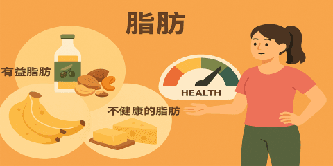 脂肪在許多人眼中是減肥的大敵，但實際上，它是人體不可或缺的營養素之一。從維持細胞結構、調節賀爾蒙、促進脂溶性維生素吸收，到提供長效能量，脂肪都扮演著關鍵角色。本篇將帶你認識脂肪的分類、好壞差異，以及攝取時的重點與誤區。