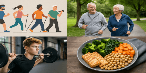 運動營養不能一體適用，特殊族群如青少年、銀髮族、素食者等，其生理需求與恢復條件不同，本節將聚焦這些族群的補給策略與應注意的營養關鍵。