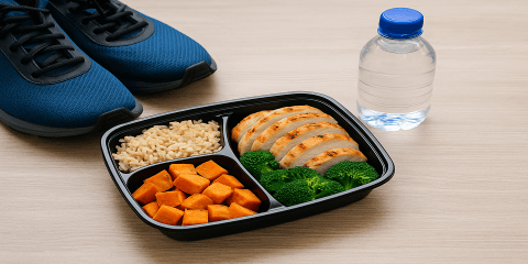 運動前吃得對，表現就能多一倍力氣。本節將帶你了解「運動前飲食」的基本策略，避免空腹出力或吃錯東西導致反胃、沒力，進而提升整體訓練品質。