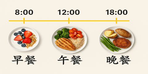 掌握三餐與點心的能量分佈，是提升運動效果與日常活力的基礎。此節協助你建立合理的一日飲食架構。