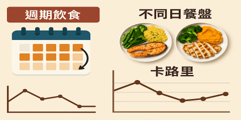 是否每天都吃一樣，是許多人飲食規劃時的疑問。本節將說明運動日與非運動日的飲食差異，幫助你更靈活調整營養策略。