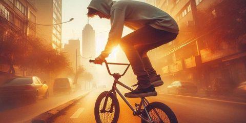 自由車起源於20世紀70年代的加利福尼亞州，最初是在街頭和空地上進行技巧性的動作和競速。